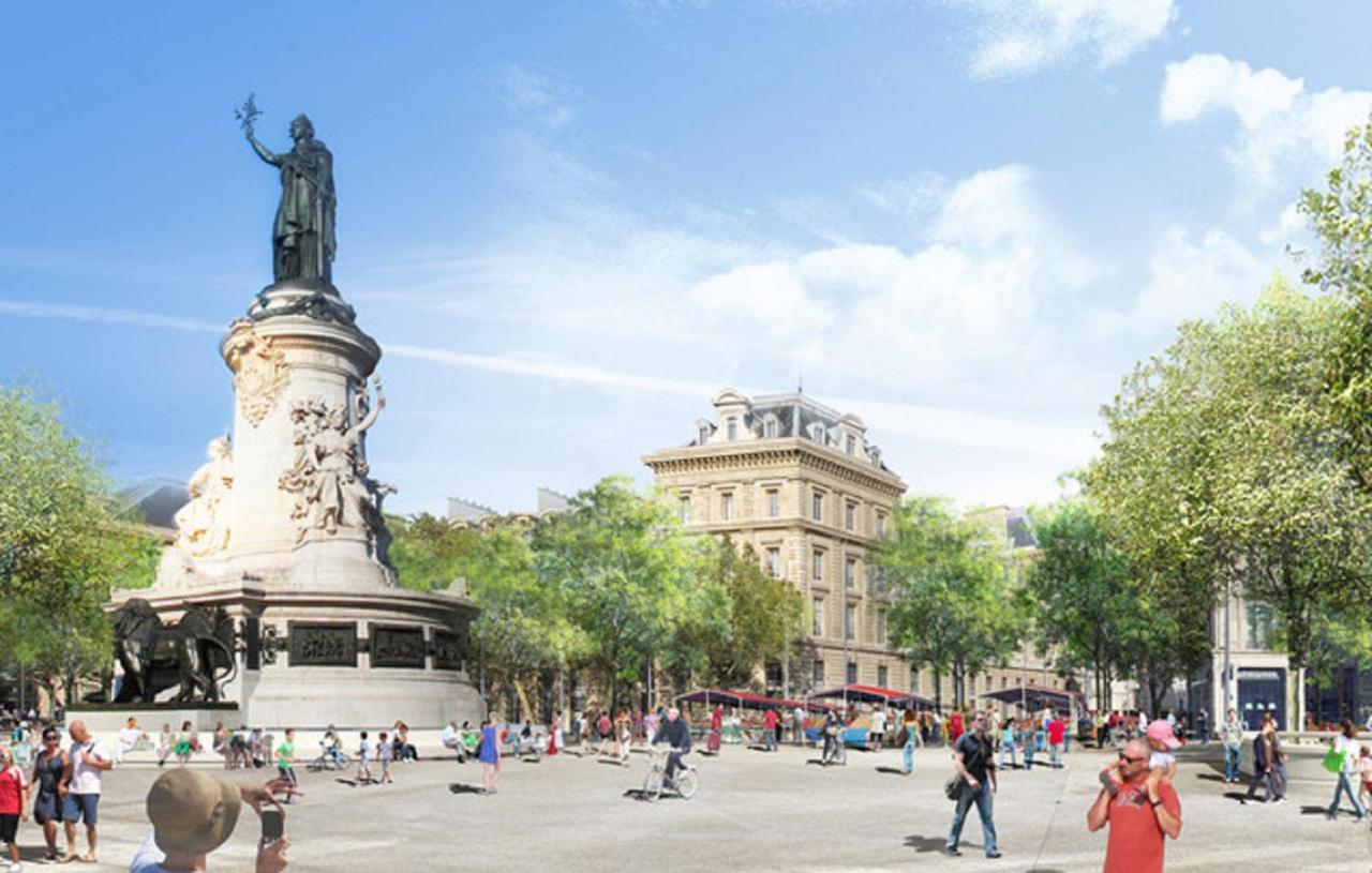 76 - Urban Jardins Du Marais Apartment Paris Ngoại thất bức ảnh